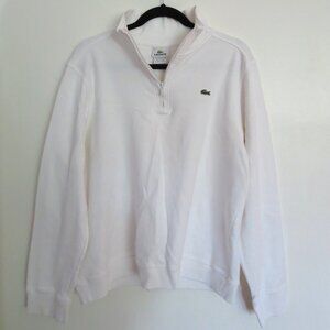 Lacoste Quarter Zip Pull Over, Size 6 (XL)